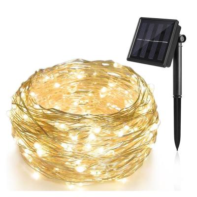 China RGB Solar Powered String Lights Fairy Lights With 8 