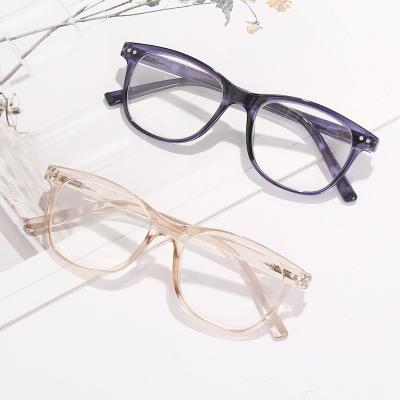 China Fashion Sunglasses Wholesale 2021 Customized Logo PC Frame Design Temple Eyewear Reading Glasses Ladies Woman for sale