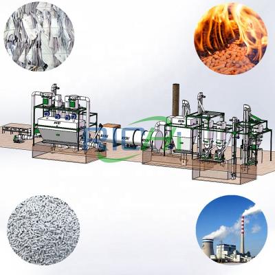 China Make Pellets RICHI Factory 10-15t/h Waste Paper Pellet Paper Production Line for sale