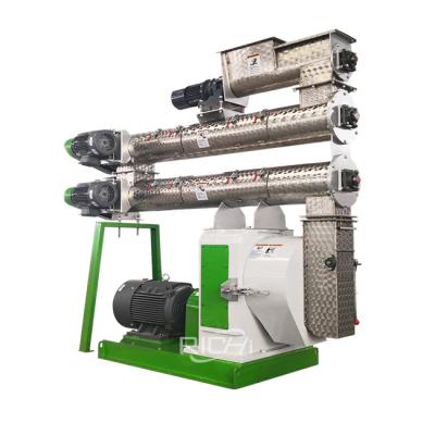 China Factory hot sale 5-7 t/h animal feed machine production line for livestock feed pellet livestock poultry for sale