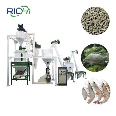 China Top New Design Outpuit 2021 Automatic Feed Milling Machine Fish Feed Line For Poultry Fish Animal for sale