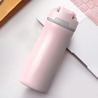 China New Sustainable Water Bottle Custom Design 450ml Stainless Steel Logo For Sport Water Bottle for sale