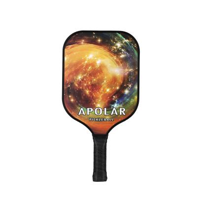 China Factory Customized Good Quality Fitness Exercise Carbon Pickle Paddle OEM Logo Lightweight Racket for sale