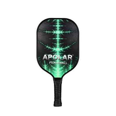 China Lightweight Fitness Exercise Carbon Graphite Adult And Junior Pickleball Paddle Custom Logo With Edge Guard for sale