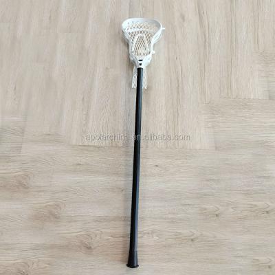 China Aluminum Light And Carbon Shaft Lacrosse Stick China Factory OEM Durability With Head Kit Strap for sale