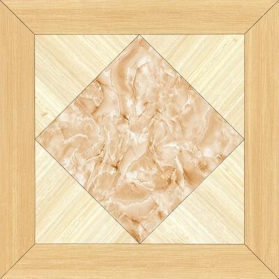 China Fujian 600*600 Wood Grain Antique Tile Fully Glazed Indoor Tile for sale