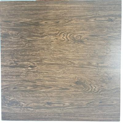 China Fully Glazed 600*600ceramic Brick Wood Tile Fujian Grain Wood Grain Horizontal Antique Floor Tile for sale