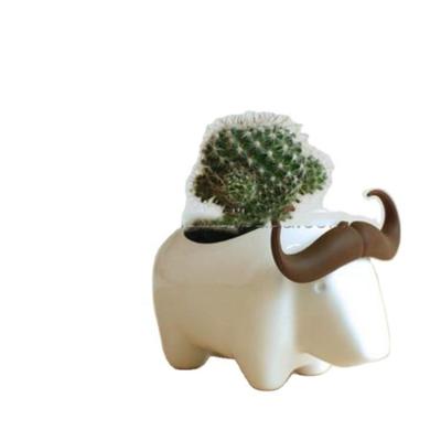 China Other Small Animal Ceramic Flower Pot Custom for sale