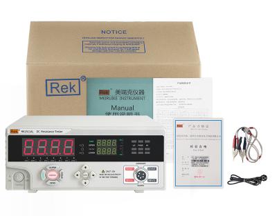 China 0.01mohm to portable DC low resistanc tester RK2511ALR RK2511AL desktop type DC low resistanc tester 200kohm low resistance tester for sale