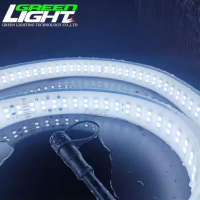 China Anti-explosive Waterproof Silicone Led Strip Light SMD2835 High Lumen Flexible Light Strip Underground Mining Lighting Solution for sale