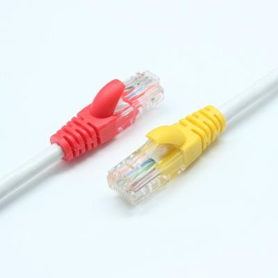 China Computer Networks Cat 6 Ethernet Cable Internet Network Cable Flat Patch Cord Cat 6 Flat Ribbon Cable For Surf Cat6a cat8 internet ethernet cord for sale