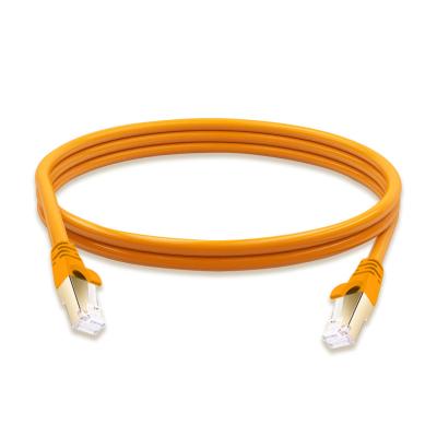 China Computer Networks Durable And Dual Cat8 Flexible Shielded A.W.G. Highly Efficient Reducer Cable Ethernet Cable EMI/RFI Interference Cat8 SFTP SR 26 for sale