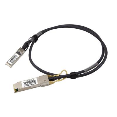 China Inside 40G QSFP+ / 10G SFP+ QSFP-SFP+-DAC Passive Direct Attach Cable 24AWG To 30AWG 40Gbps DAC Compatible for sale