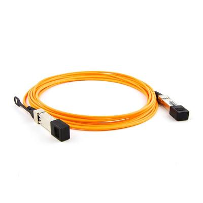 China 10G SFP+ Indoor Active Optical Cables OM3 SFP-10G-AOC Compatible Length 1m To 20m SFP+ To SFP+ AOC 4G 8G Fiber Channel for sale