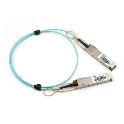 China Inside Arista Active Fiber Optic Cable 40G QSFP+ Arista Compatible Duplex 40Gbps Active Aruba Cisco Dell HPE Juniper Fiber Optic Cable 40Gbps for sale