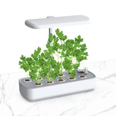 China Contemporary Hydroponic Growing Kits Hydroponic Indoor Herb Garden Samsung Led To Grow Lightweight For Home Garden Indoor Herb Garden 10 Pods for sale