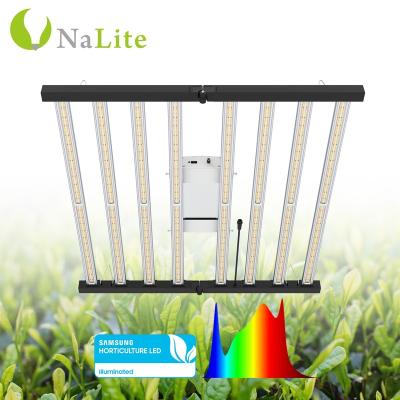 China Full Led RJ Port Nalite Spectrum Dimming Button Grow Light With 750Nm Red IR UV For Indoor Plants Replacing Gavit Hps 1000W for sale