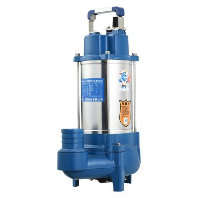 China Automotive Industry 7m Head Sludge Dirty Trash Lift Fecal Cutter Crusher Pump Sewage Sewage Cutter Submersible Pumps For Africa for sale