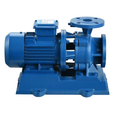 China Automotive Industry No Blockage Pipeline Water Booster Pump Vertical Small Inline Pumps 0.75kw 1.1kw 1.5kw 2.2kw for sale