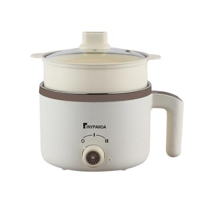 China 220V Hotel Integrated Dormitory Multifunctional Home Students Cooking Electric Potty Small Electric Cooking Pot for sale