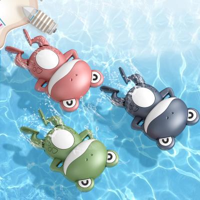 China Bath Toy Bathroom Buoyancy Feeling Wind Toy Baby Bath Swimming Turtle for sale