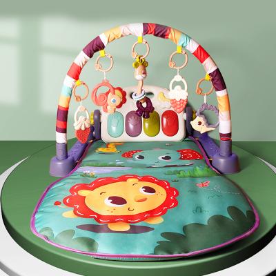 China Educational Toys Baby Electric Pedal Gym Fitness Folding Piano Musical Mat for sale