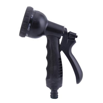 China Hot Selling 8 Models Variable Flow Controls Garden Water Spray Gun Promotion Garden Hose Nozzle Plastic Adjustable Water Gun for sale