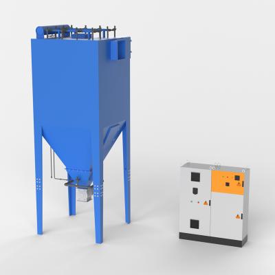 China Factory Professional Vertical Cartridge Dust Collector with Dual Lifetime Filter Cartridge for Powder Coating for sale