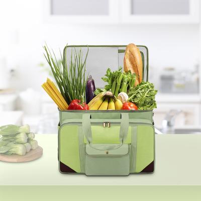 China Waterproof Durable Thermal Cooler Lunch Picnic Tote Bag Cooler Bag For Fresh Food for sale