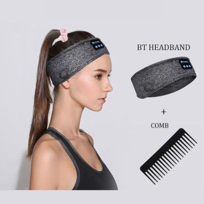 China New Arrival Anti-wrinkle Sports Headband Music Headband Sleep Headphones For Women, Men for sale