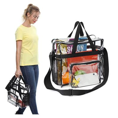 China Newest Fashinable High Quality Waterproof Beach Bag Clear Cross - Clear Body Bag Tote Bag For Women for sale