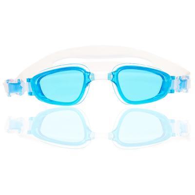 China Universal design and custom high quality eco-friendly waterproof silicone swimming goggles kids safety for sale