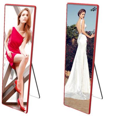 China Newest Store Hot Indoor Video Ultra Thin Shopping Portable Portable Automatic Led Poster Sales Display Smart for sale