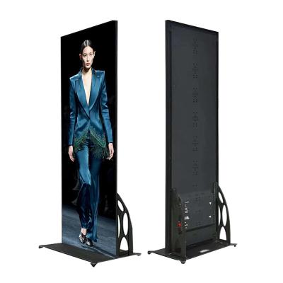 China Full Color Hd Indoor SCR Display Indoor Poster Quality Size Mirror P2.5 Led Mirror Indoor Shopping Mall Advertising Kiosks for sale