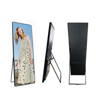 China 2022 Cheap Indoor Portable Hot Seller Poster Indoor Portable Digital Led Display Screen Price Factory Digital Led Display Smart Mirror for sale