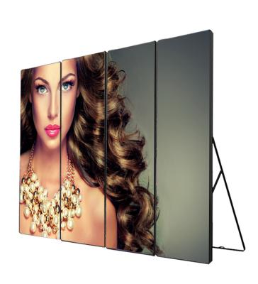 China Factory Indoor Cheap Price Moving Bar Digital Led Advertising Rack Poster Display Screed for sale