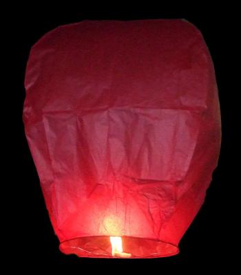 China China Oval and Heart Shape Chinese Biodegradable Paper Flying Sky Lanterns or Kongming Lanterns for sale