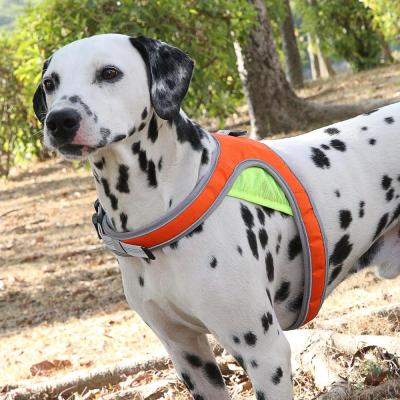 China Adjustable DETACHED No Pull Soft Mesh Reversible Dog Harness Pet Vest for sale