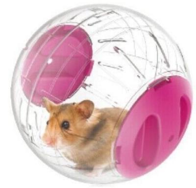 China Sustainable Exercise Ball Plastic Hamster Running Hamster Ball For Hamster for sale