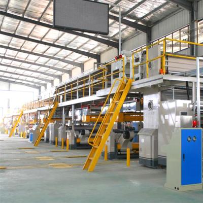 China High Speed ​​Commodities Luyuan Brand 3 Ply 5 Ply Corrugated Cardboard Production Line / Corrugator Machine for sale