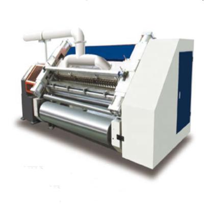 China Electric Food Corrugated Vacuum Or Steam Heating System Single Slap Machine for sale