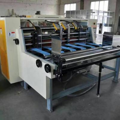 China Factory New Design Corrugated Cardboard Thin Blade Slitter Marker Machine With Auto Feeder for sale