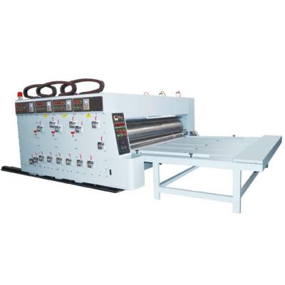 China Semi Automatic Corrugated Cardboard Box Making Machine Cardboard Box Printer Slotter Die Cutter Machinery for sale