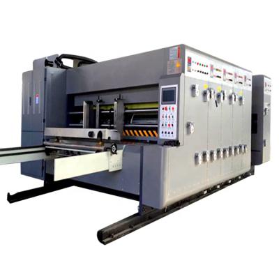 China Factory Carton Box Making Machine Automatic Rotary Die Cutter Slotter Printer and Stacker Machine for sale