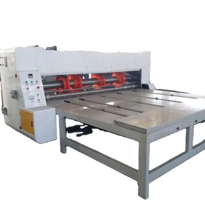 China Easy Chain Feeding Cardboard Box Paper Printer Flexo Slotter Machine for sale