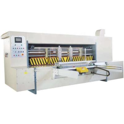 China Factory High Speed ​​Corrugated Box Automatic Rotary Die Cutting Machine With Slotting Attachment for sale