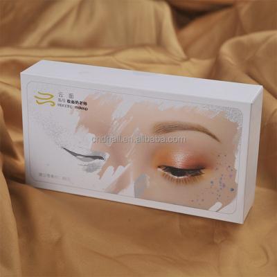 China Professional Disposable Eyebrow And Eye Makeup Practice Board Beginners Learn To Thrush And Paste False Eyelashes Model Mask for sale