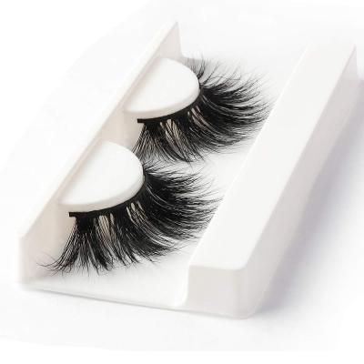 China 2021 reusable mink lashes3d wholesale seller 25 mm lashes 25mm reusable false mink eyelash for sale