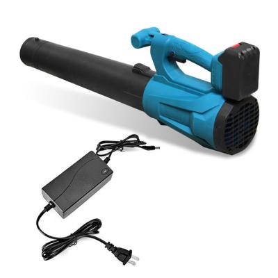 China Garden Floor Blower Air 21V Battery Plastic Portable Wireless Leaf Blower Fan for sale