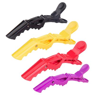 China Promotion high quality custom made plastic home travel salon alligator hair accessories clip for salon hairdresser use for sale